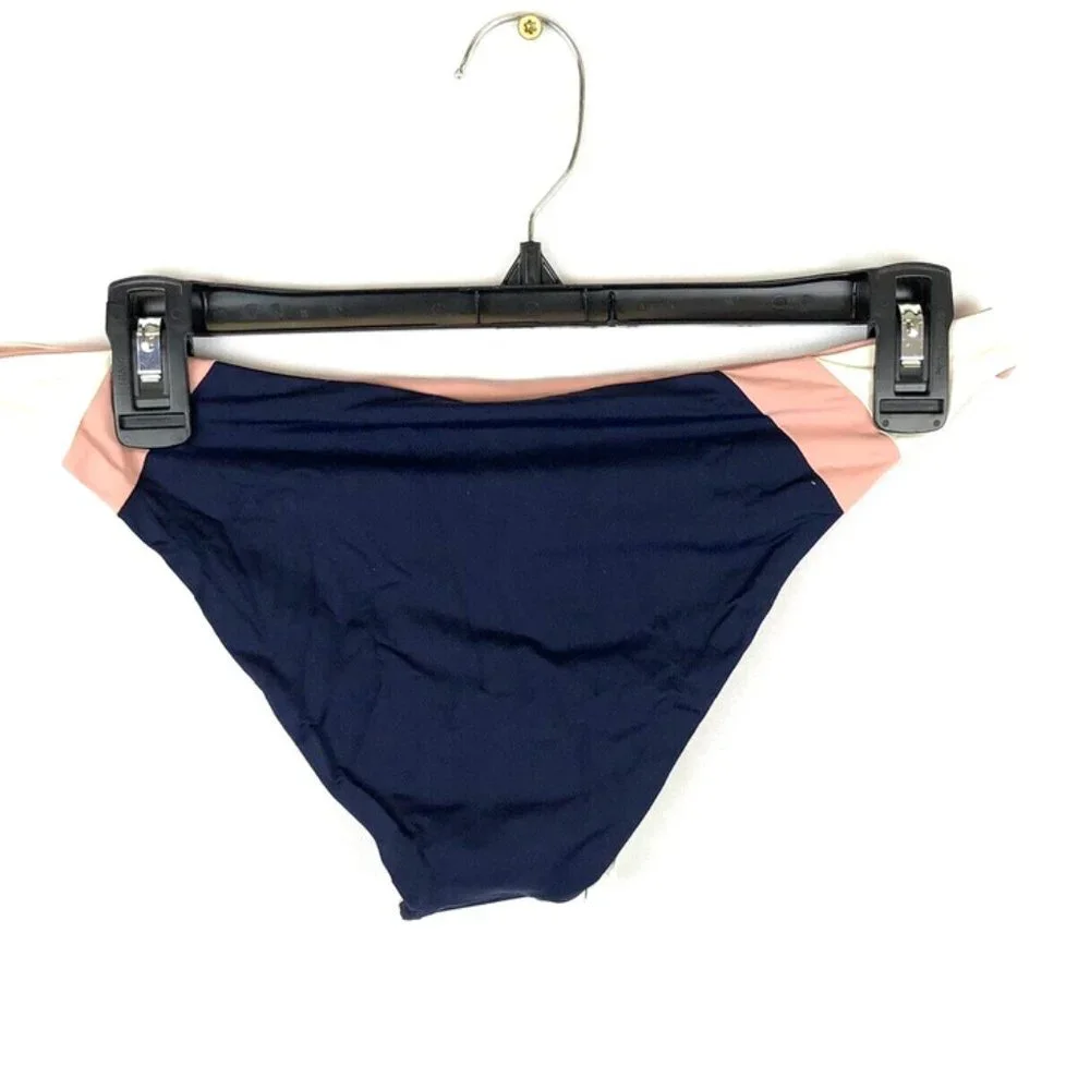L Space Women’s Color Block Johnny Bikini Bottom Size Large